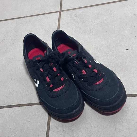 Converse Barcelona Pro Low‎ Sneakers Unisex Black/Red Men size 4 Women 5.5 - Picture 6 of 6